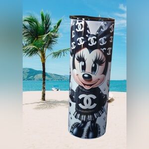 Minnie Mouse Good Morning Print Tumbler 20 Oz NIB